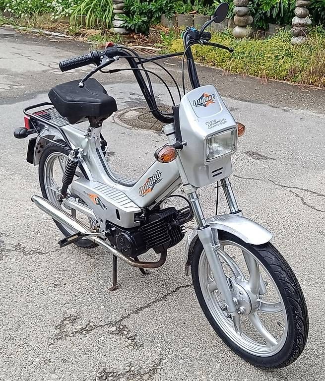 Tomos Cyclomoteurs: TOMOS QUADRO Mofa / Vèlomoteur / Töffli – D'occasion à Detligen par Autoanwender123 3