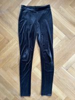 Wolford Samt Leggings Grau 40
