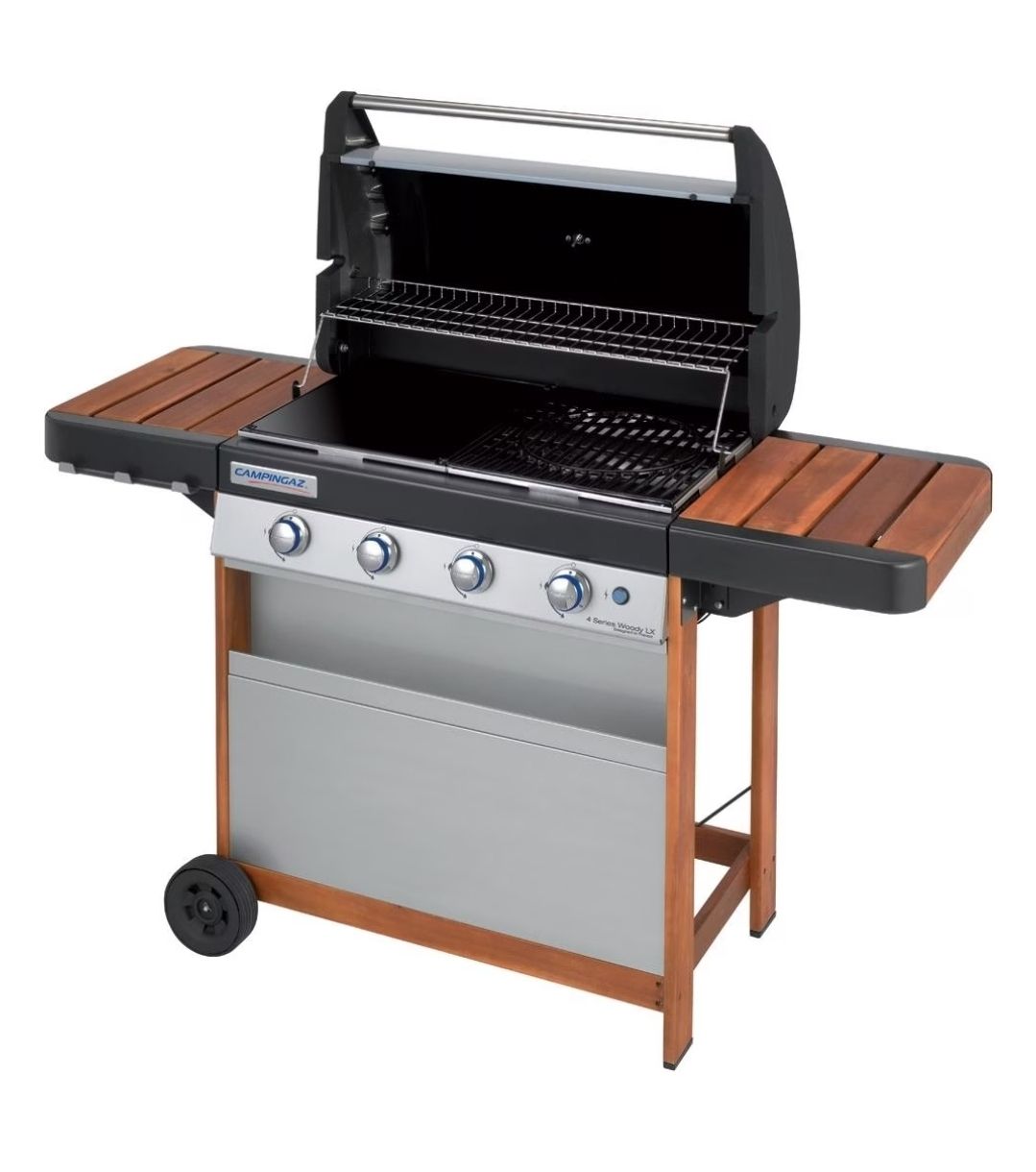 Grils: Barbecue Campingaz 4 series Woody LX – D'occasion à St. Ursen par cpi23