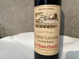 Chateau Lagarde Cuvée St Bernard 2008 Wein 0.75l Flasche