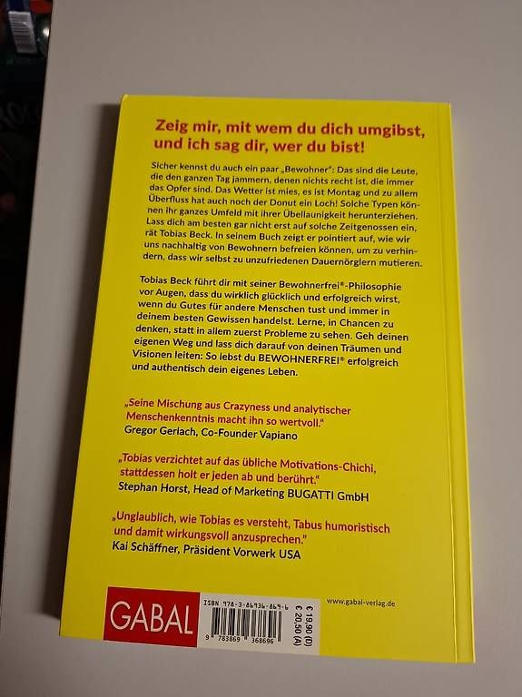 Libri: Buch von Tobias Beck – Usato da Münchenstein venduto da Salvis_68 1
