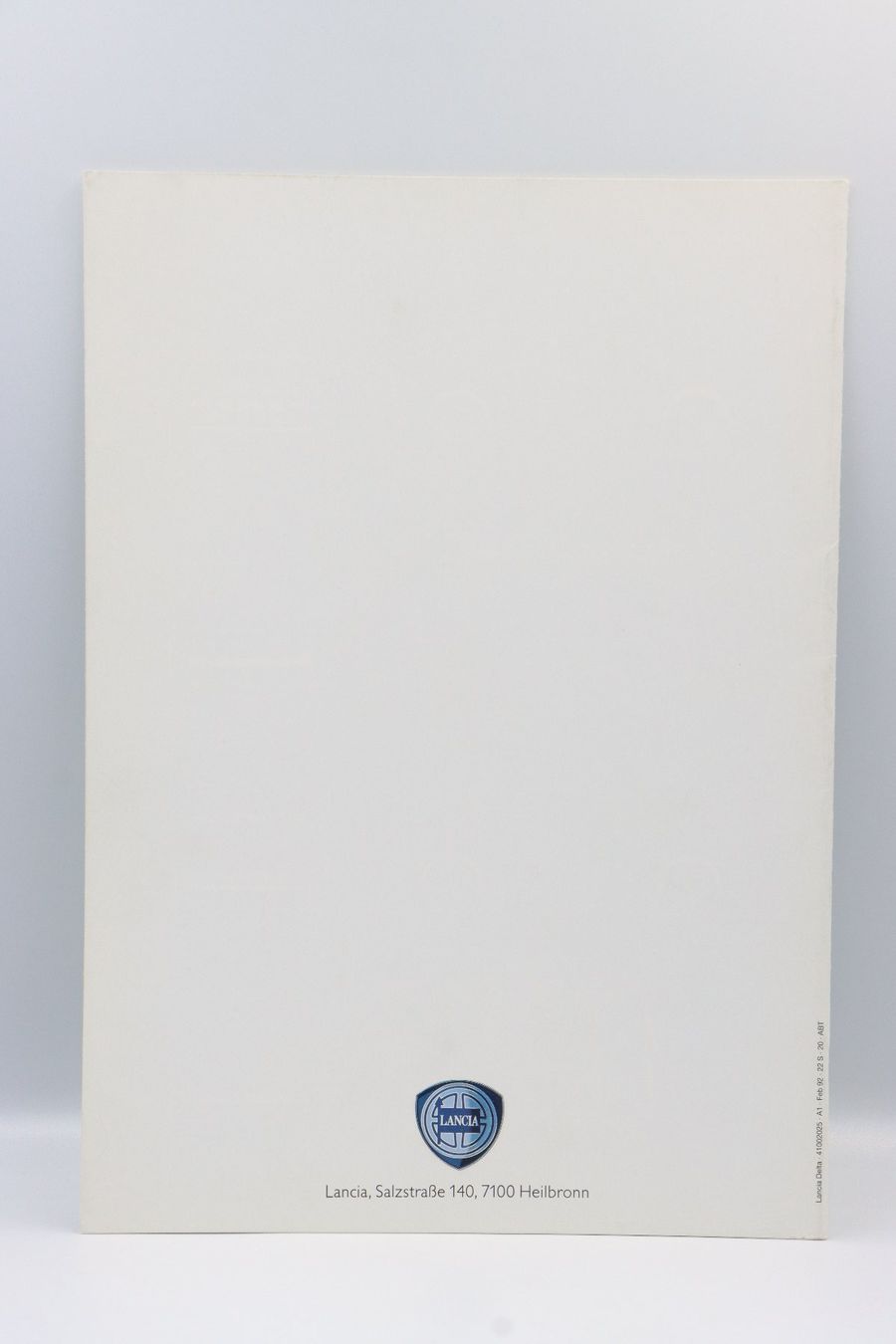Lancia Documents: Lancia Delta 1992 Prospekt – D'occasion à Bühl b.Aarberg par Collectorpassions 1