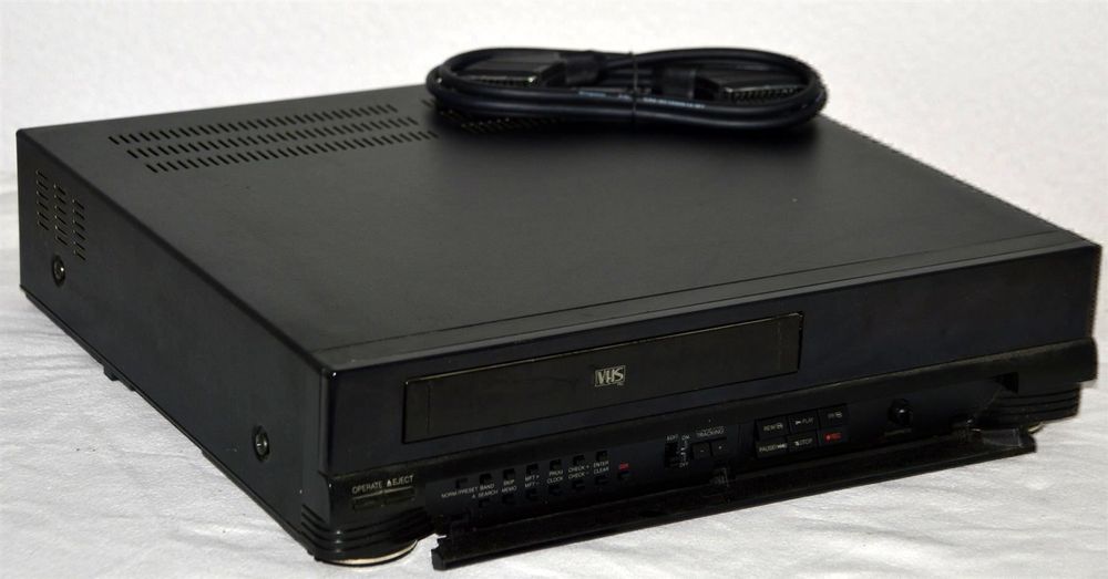 Magnétoscope VHS 6 Têtes HiFi Stéréo Reconditionné - Garantie 2 Ans (avec télécommande