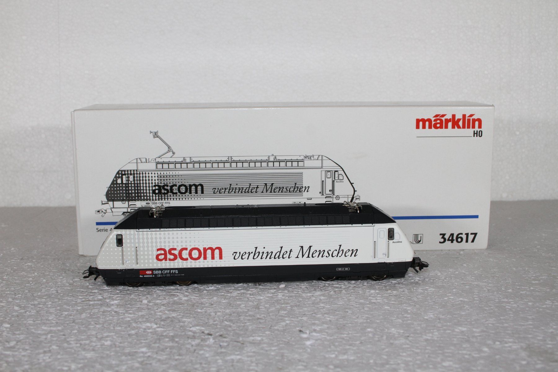 Märklin Modellini di ferrovie: Märklin 34617 SBB Re 460 Ascom – Usato da Triesen venduto da cor_62ts