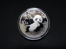 Silbermünzen China Panda 2020