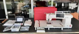 Nähmaschine elna eXcellence 792PRO mit Zubehör guter Zustand
