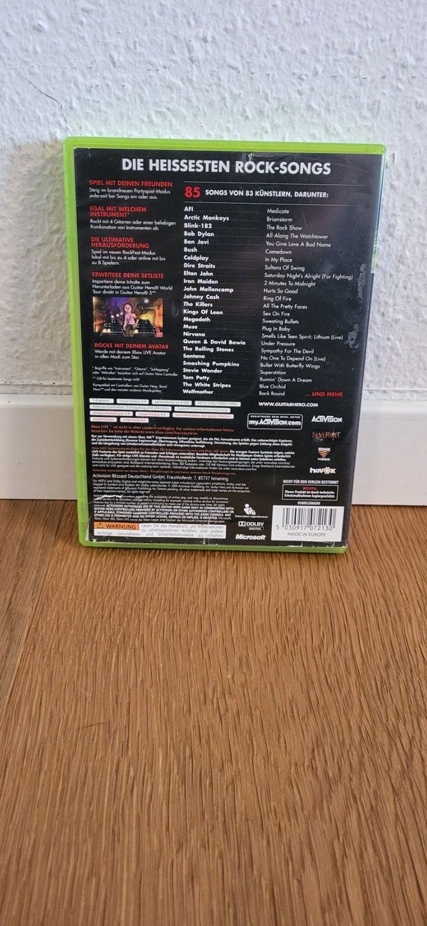 Microsoft Giochi: Xbox 360 - Guitar Hero 5 – Usato da Münsingen venduto da DigitaleSpielecke 1
