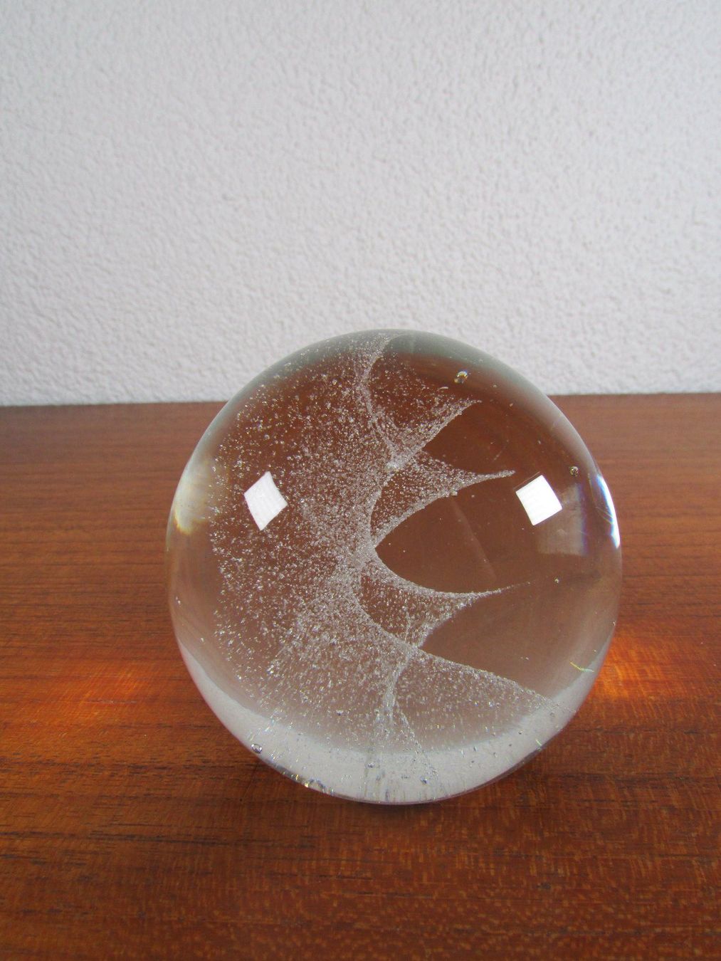Statuette: Vintage Briefbeschwerer Spirale Glas Paperweight 1970er – Usato da Ostermundigen venduto da Zytrum 1
