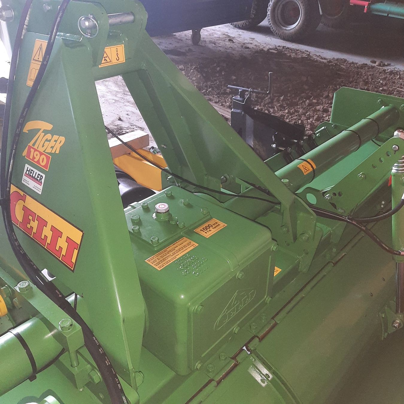 Pflüge: Biofräse Celli Tiger 190 – Gebraucht aus Hedingen von Maxxtrac 7
