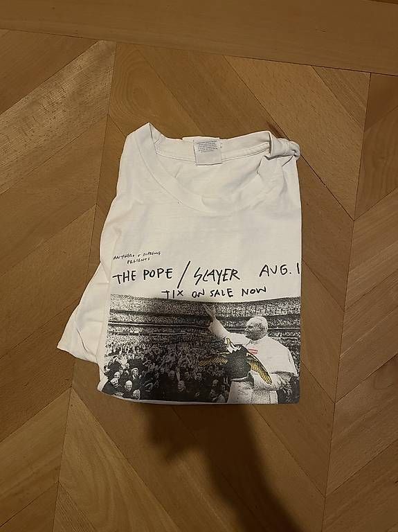 T-shirts: Supreme Pope Shirts – D'occasion à Zürich par elr_95gx