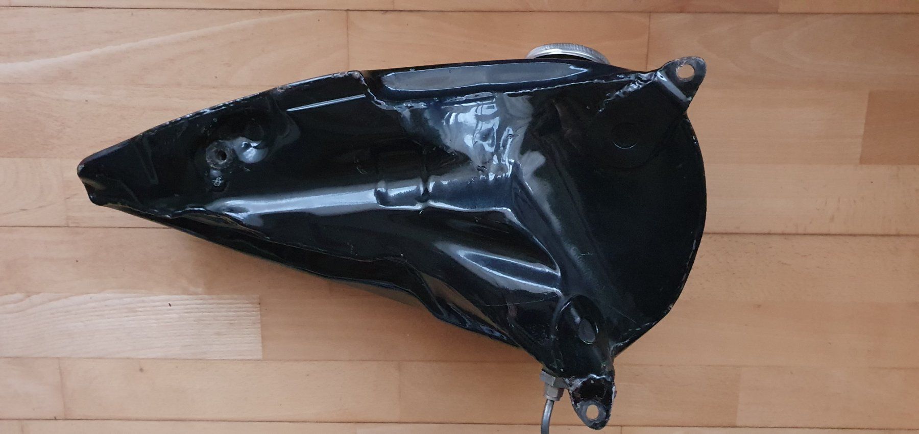 Harley-Davidson Accessori per altri veicoli: Harley-Davidson Tank-hälfte zu Oldtimer – Usato da Rothenburg venduto da Bleonhard 1