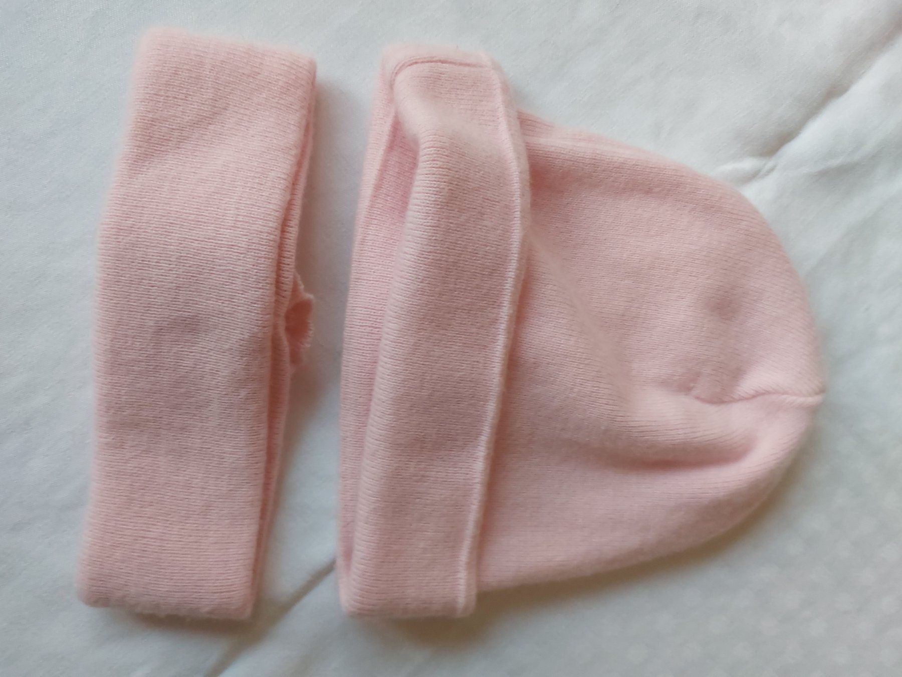 Altro abbigliamento per bambina: Medchenmütze und Streif rosa – Usato da Zürich venduto da Stenat 1