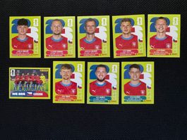 Panini WM 2026 Sticker - Tschechien Lot