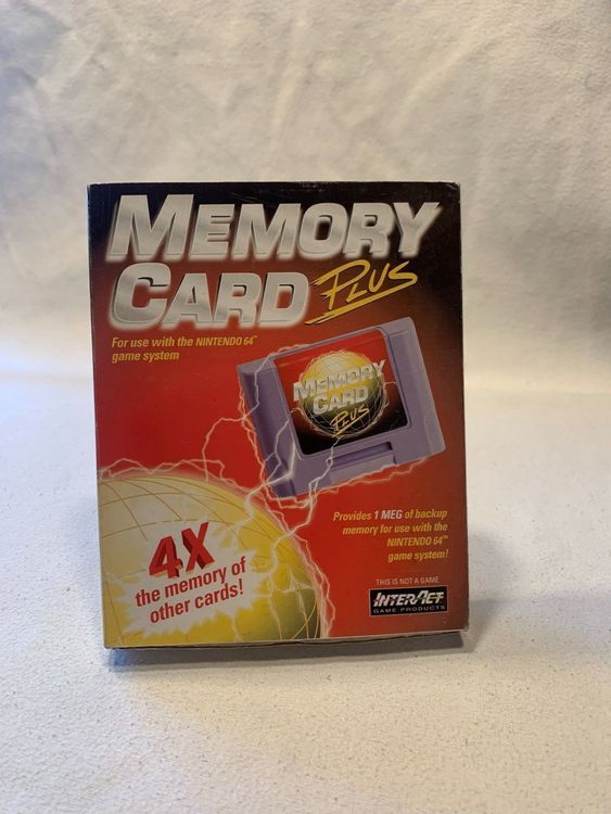 Nintendo 64 N64 Memory Card Plus 1 MEGA Kaufen auf Ricardo