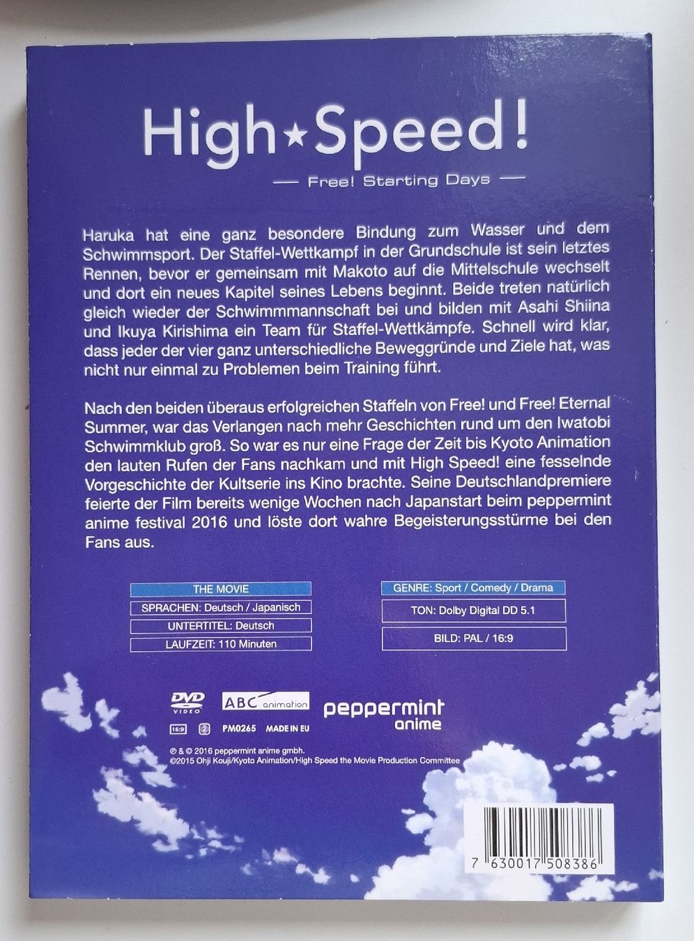 Tutti i DVDs: ANIME - HIGH Speed! - DVD – Usato da Kümmertshausen venduto da Deddy_1991 1