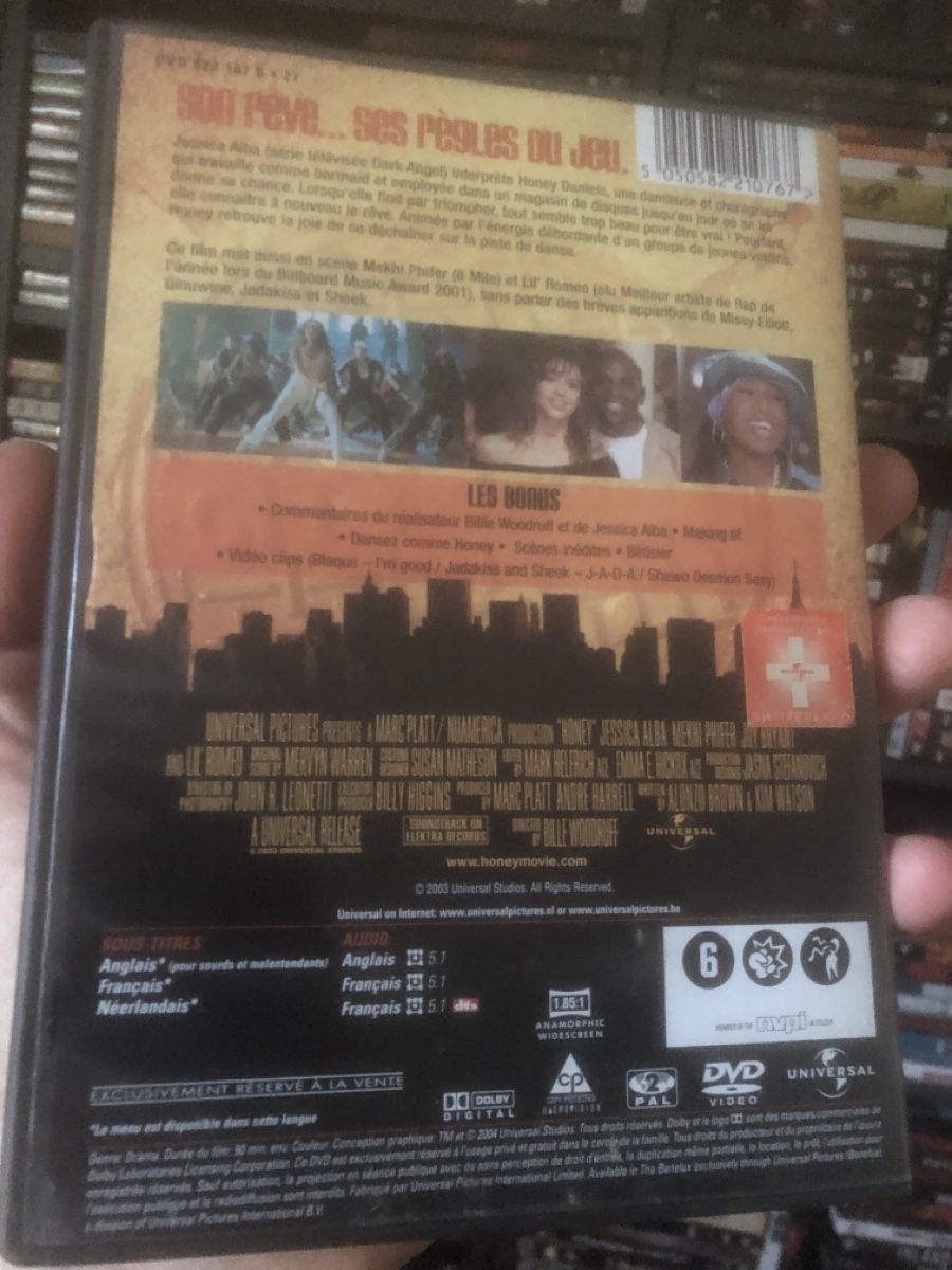Tutti i DVDs: Honey - dvd – Usato da Lausanne venduto da fransadpop 1