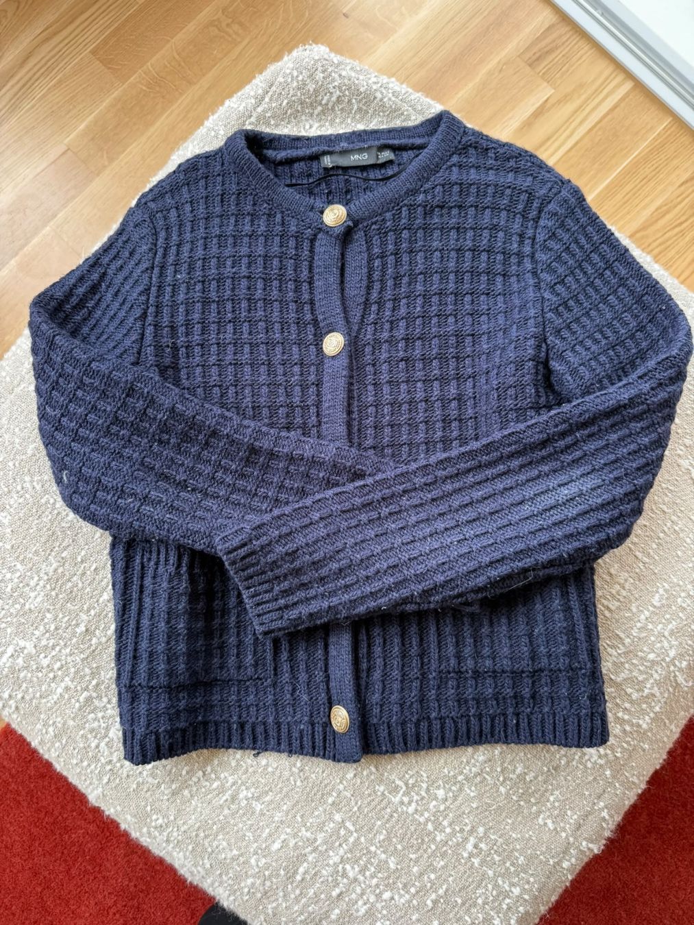 Mango Pullover & Sweatshirts: Blu Navy Cardigan – Gebraucht aus Zürich von marthalberini 1