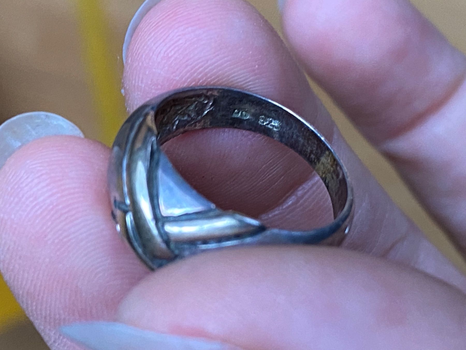 Anelli: Silberring 925 Fingerring mit Vergoldung – Nuovo e nell'imballaggio originale da Basel venduto da Chili007 5
