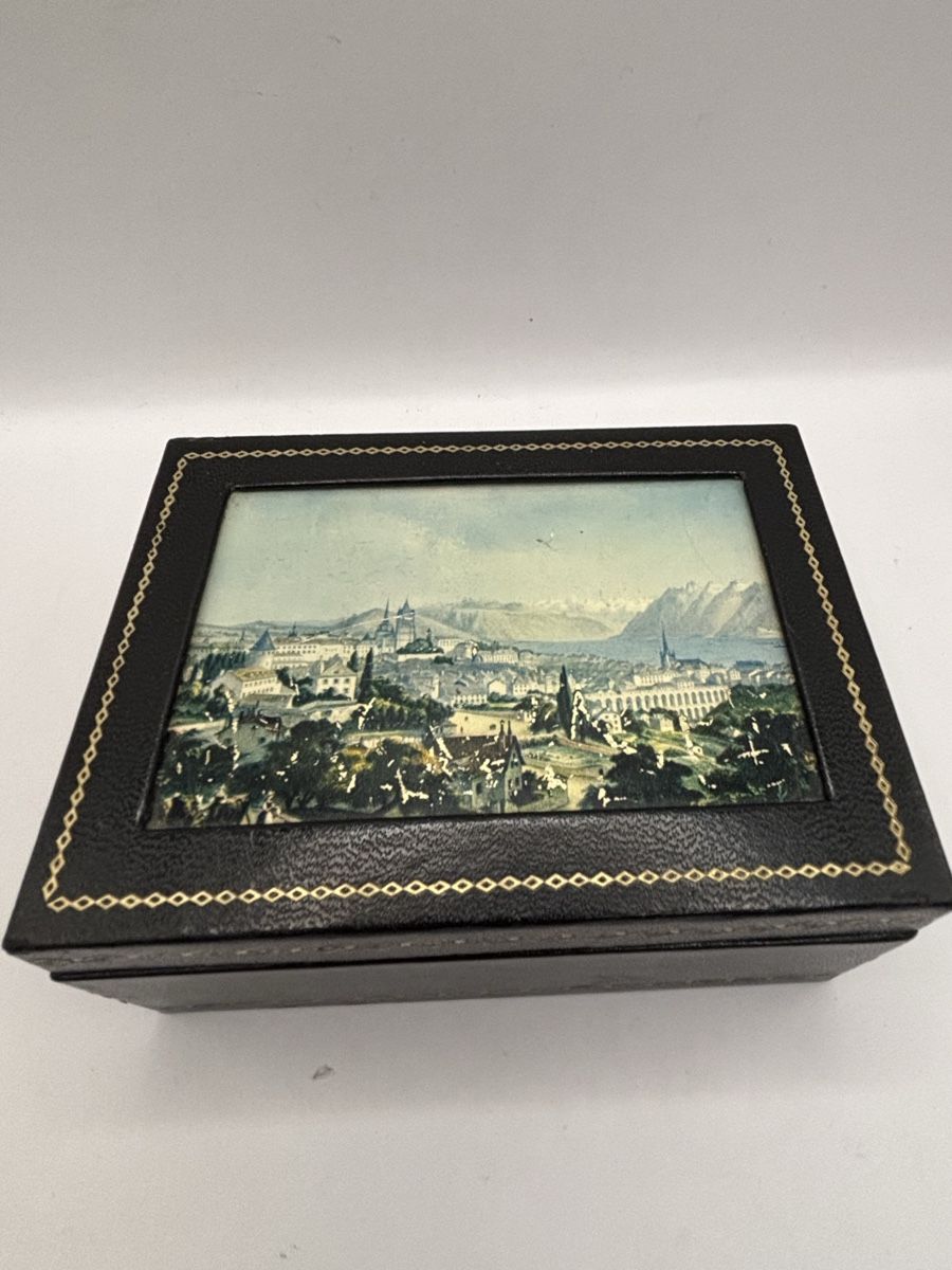 Barattoli: Boîte à bijoux vintage décorée Genève – Usato da Genève venduto da sho_67qj 4