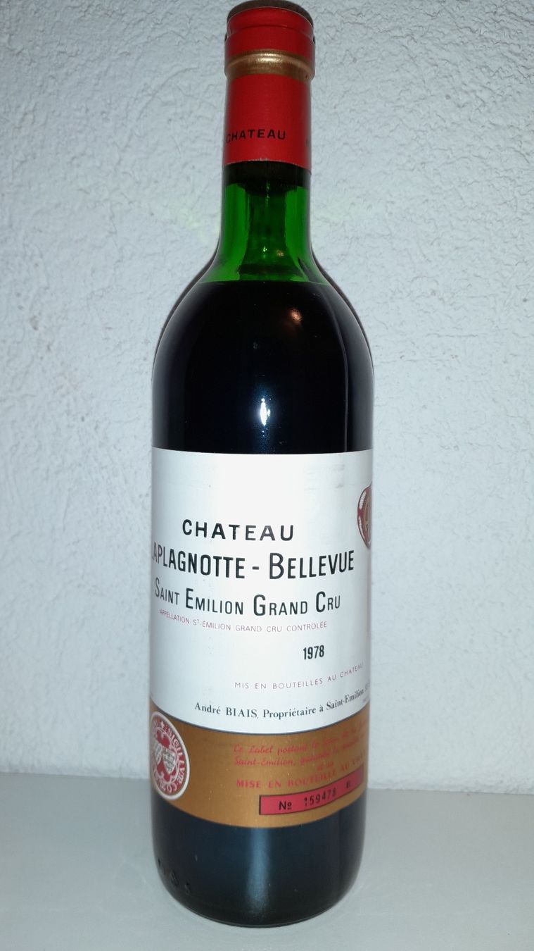 Vino: 1978 Château Laplagnotte-Bellevue 1978 – Nuovo (secondo la descrizione) da Venthône venduto da achos