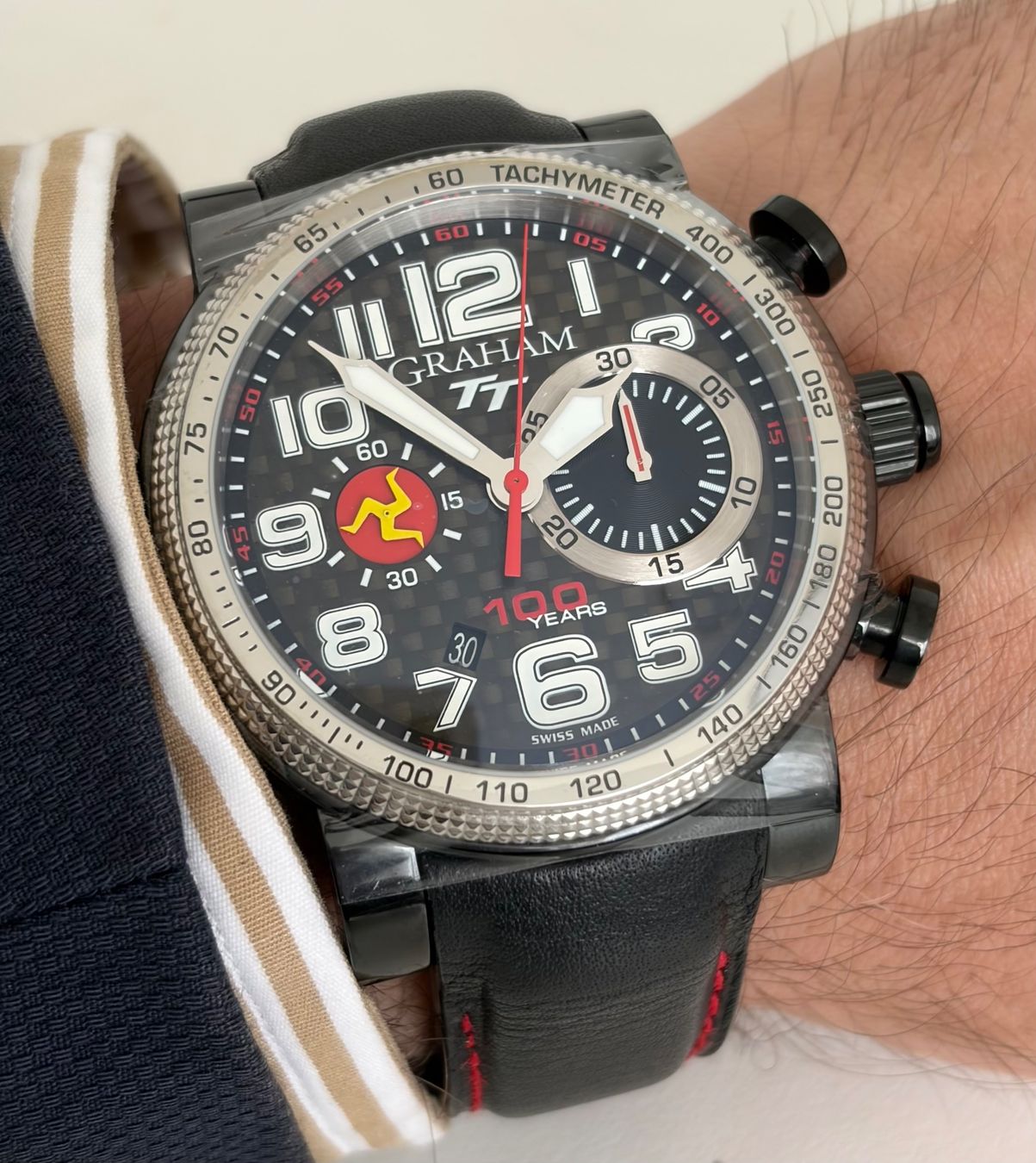 Graham Orologi: Graham Silverstone Tourist Trophy, full set, new – Nuovo (secondo la descrizione) da Wallisellen venduto da fat_2lnp