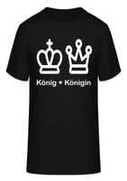 T-Shirt König + Königin