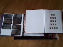 Briefmarkenalben leer