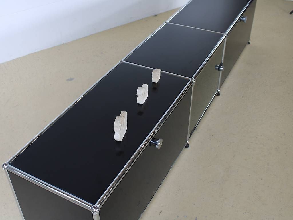 Mobili TV: USM Lowboard in Schwarz – Usato da Meinisberg venduto da atelier_TILIJA 6