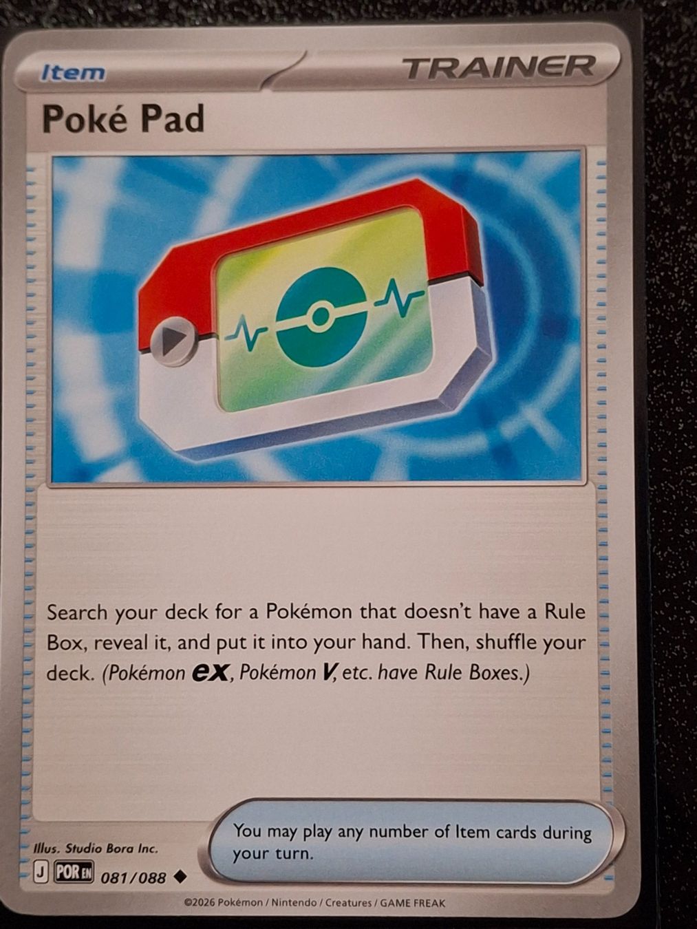 Pokémon Carte collezionabili: Perfect Order / Poké Paed 081/088 EN – Nuovo (secondo la descrizione) da Zug venduto da Vorphalak