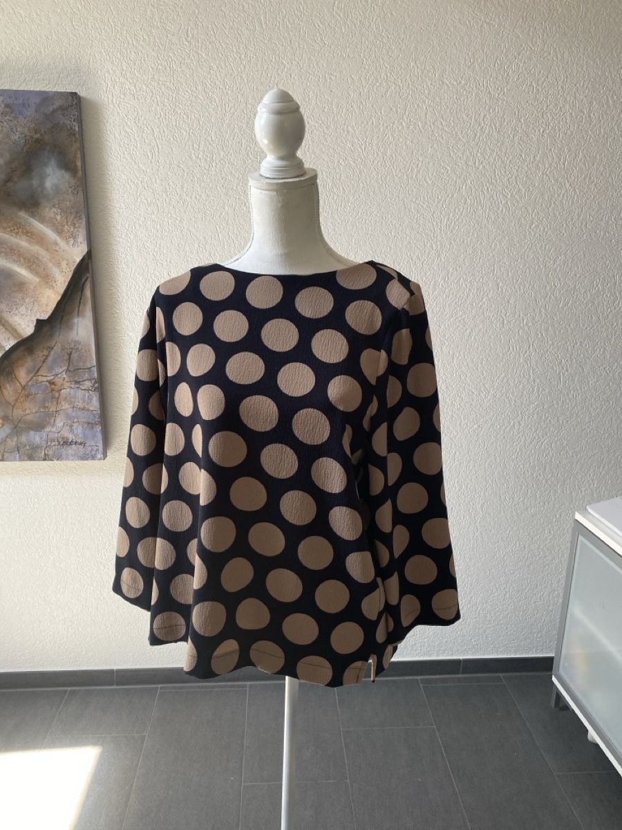 Opus Chemisiers: OPUS Falbesa Bluse Gr. 42 Schwarz / Beige – D'occasion à Homberg b. Thun par Homata