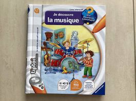 Tiptoi livre interactif Je découvre la musique 