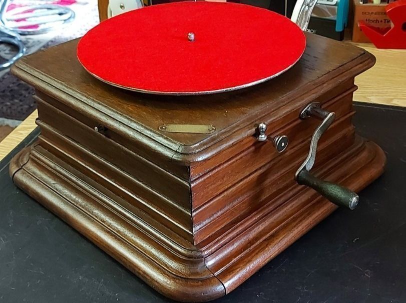 Giradischi: Trichtergrammophone Excelsior Werke Cöln – Usato da Herzogenbuchsee venduto da phonowelt 3