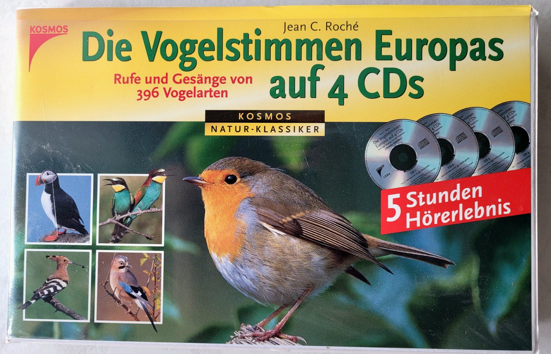 CD: Die Vogelstimmen Europas auf 4 CDs – Usato da Oberuzwil venduto da rtr_wp6m