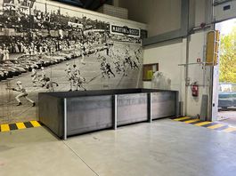 Großer Metallbehälter Hochbeet Rahmen aus Eisen