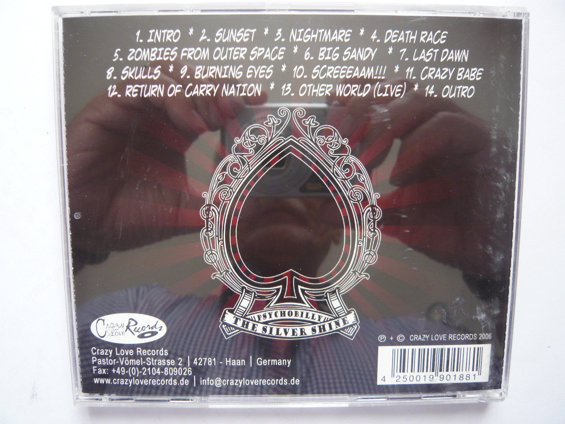 CD: THE SILVER SHINE NIGHTMARE – Usato da Winterthur venduto da Cajun 1