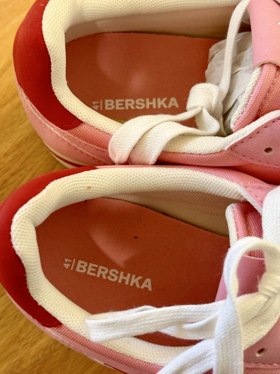 Bershka Scarpe da donna: Sneaker, Damen, Grösse 41, Pink Rot NEU – Nuovo (secondo la descrizione) da Winterthur venduto da BB1974 4