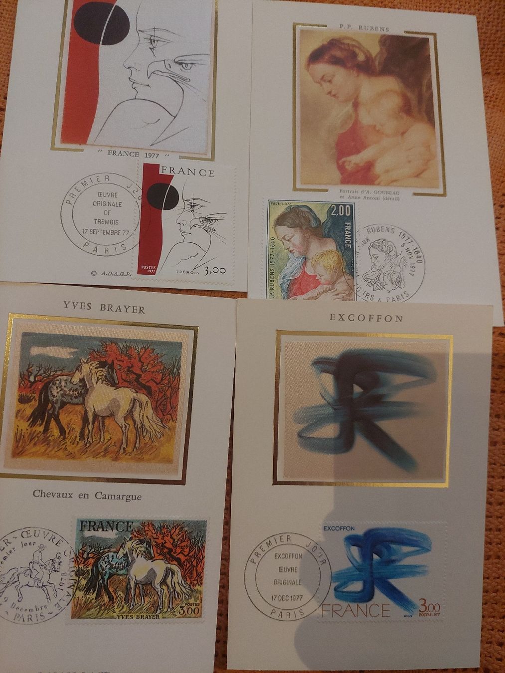 Tutti i francobolli: Timbres de France  – Usato da Le Locle venduto da wchs 4