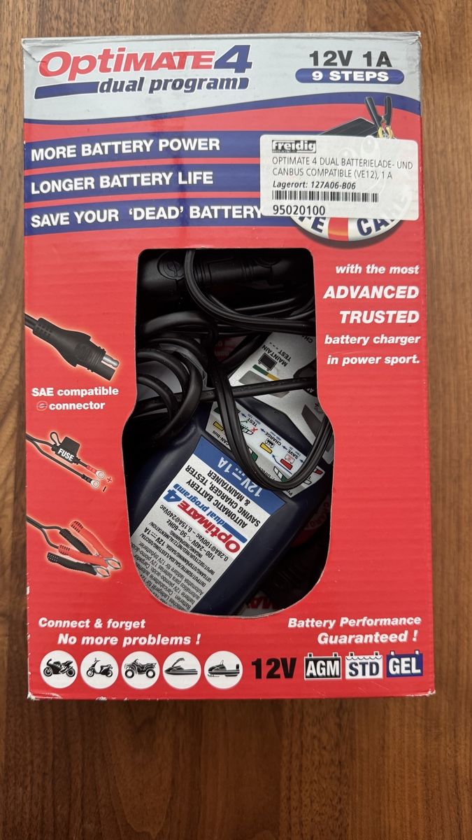 Caricabatterie: Batterieladegerät Motorrad Optimate 4 – Usato da Männedorf venduto da romeo2902 1