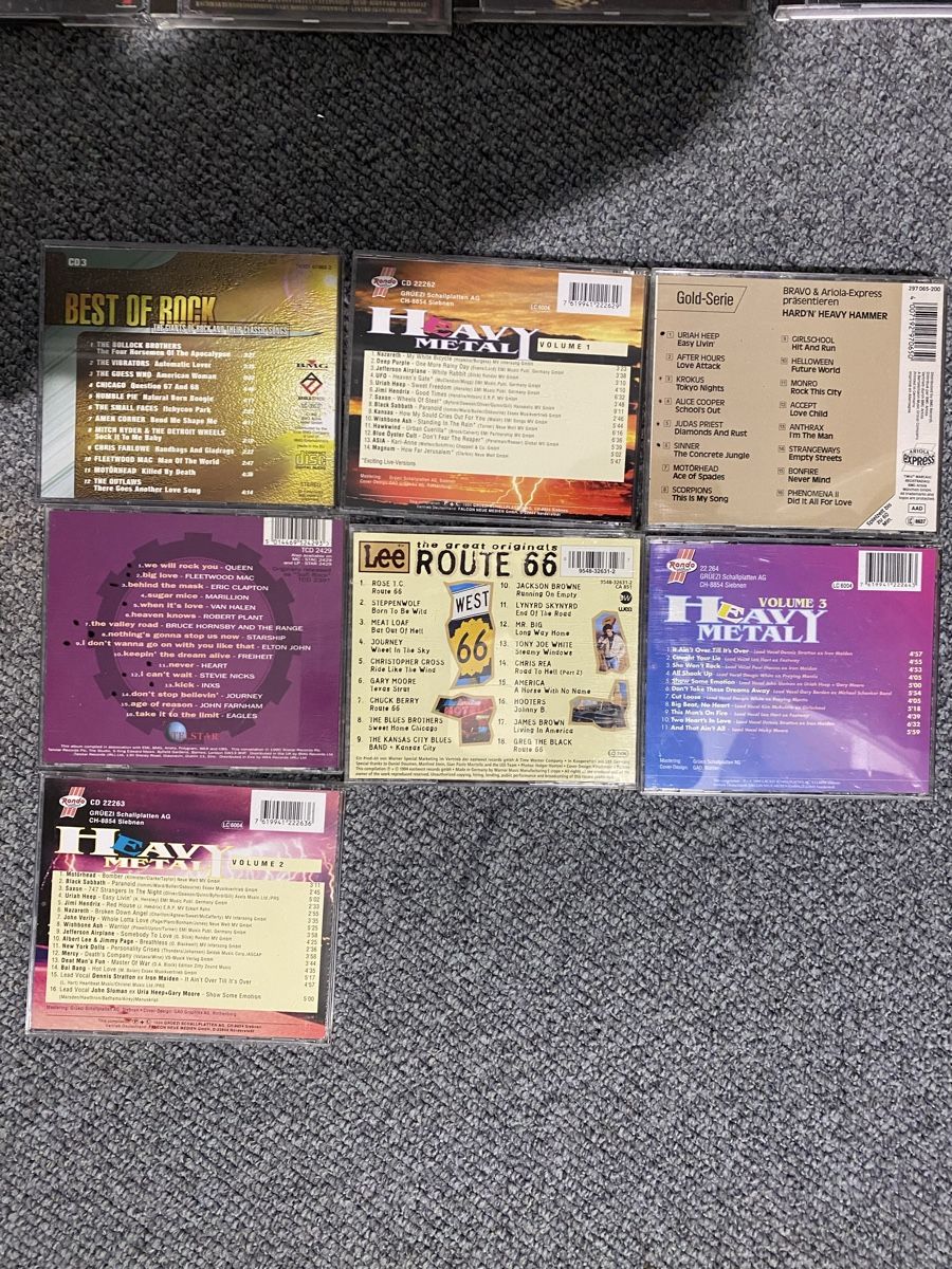 CDs: 16 CD Sampler Hard and Heavy Rock – Gebraucht aus Diessbach b. Büren von cowansville 2