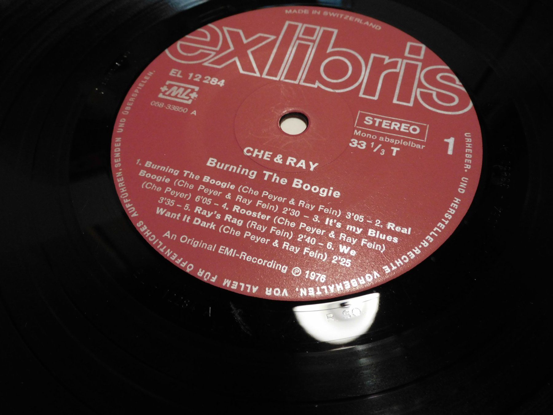 Schallplatten: LP Schallplatte 1976 Che & Ray - Burning the Boogie – Gebraucht aus Sursee von 76 6