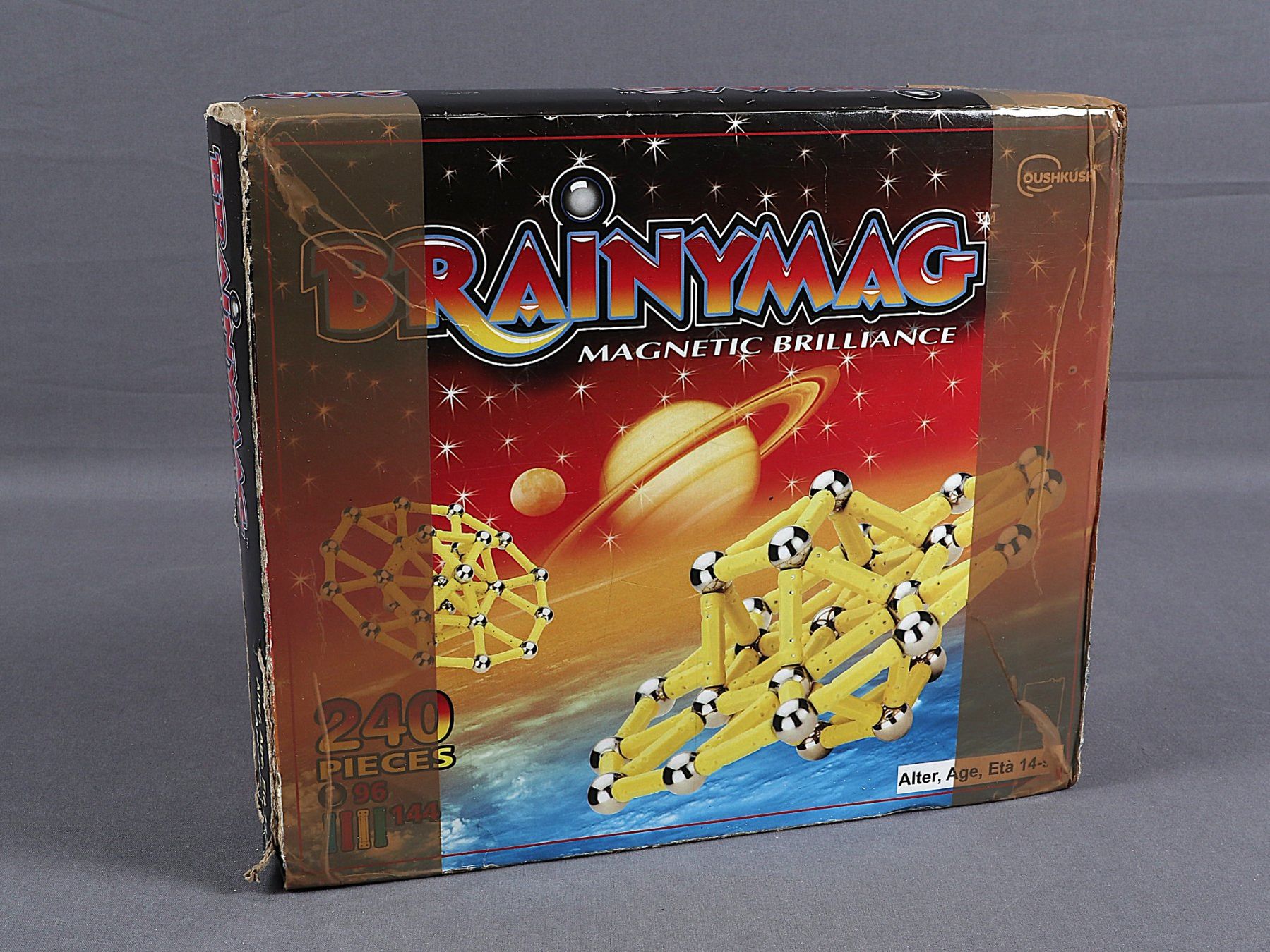 Bea Giochi: OUSHKUSH Brainymag Magnetbauspiel – Usato da Steinen venduto da Restwert_Steinen 3