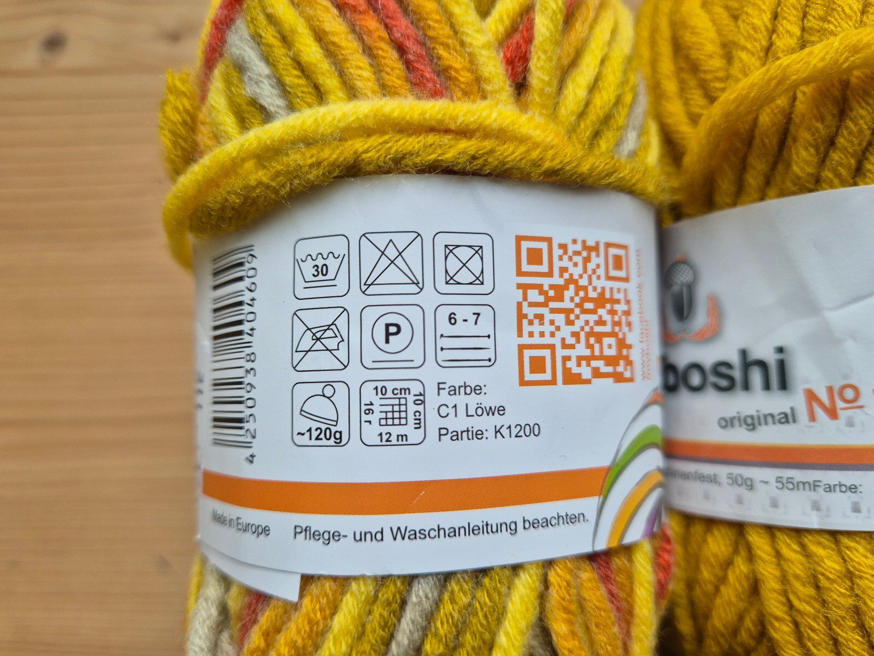 Lana: 3 Knäuel Wolle "Boshi" für eine Mütze – Nuovo (secondo la descrizione) da Büttikon AG venduto da Annale 2