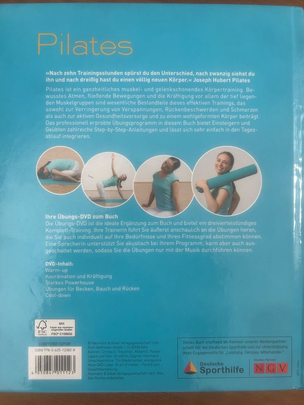 Libri: Pilates-Buch mit DVD - Das effektive Fitnesstraining! – Usato da Diepoldsau venduto da raschleg60 1