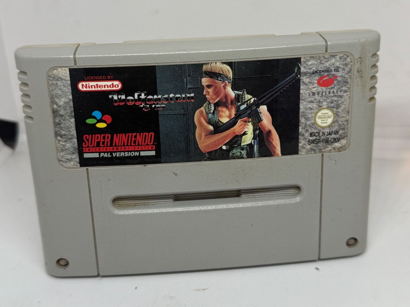 Nintendo Giochi: Wolfenstein 3D SNES Nintendo – Usato da Dietlikon venduto da NESFEVER