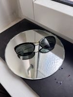 vintage cateye Sonnenbrille schwarz gold
