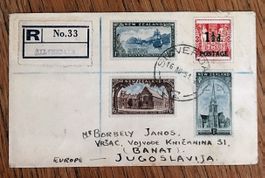 7 alte FDC Neuseeland ab 1938