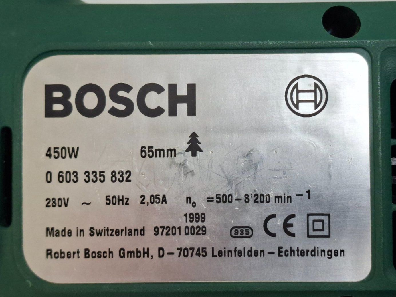 Bosch Seghe: Bosch Stichsäge PST 2000 Millennium Edition – Usato da Wettingen venduto da Wendemarket 2