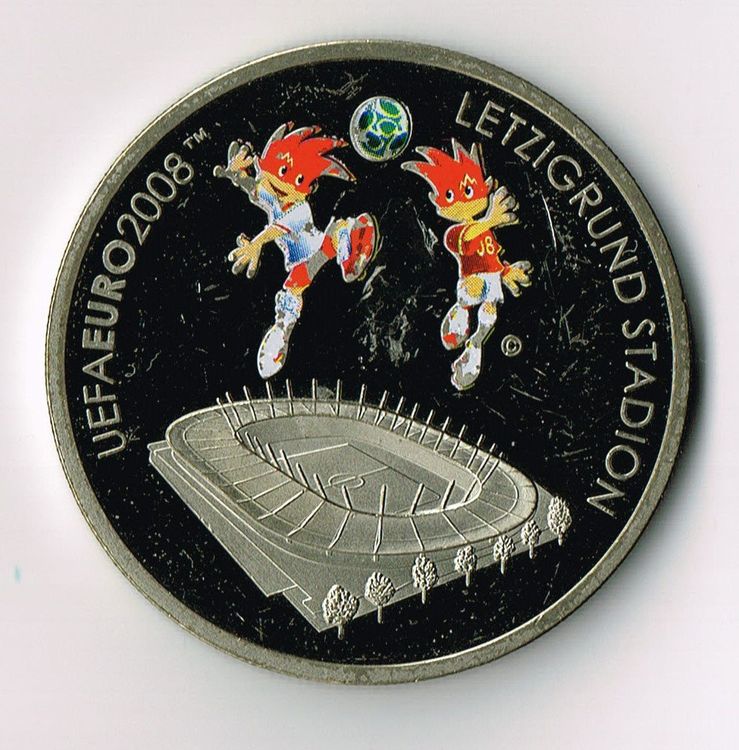 Uefa Euro_2008_Letzigrund Stadion_Medaille Kaufen auf Ricardo