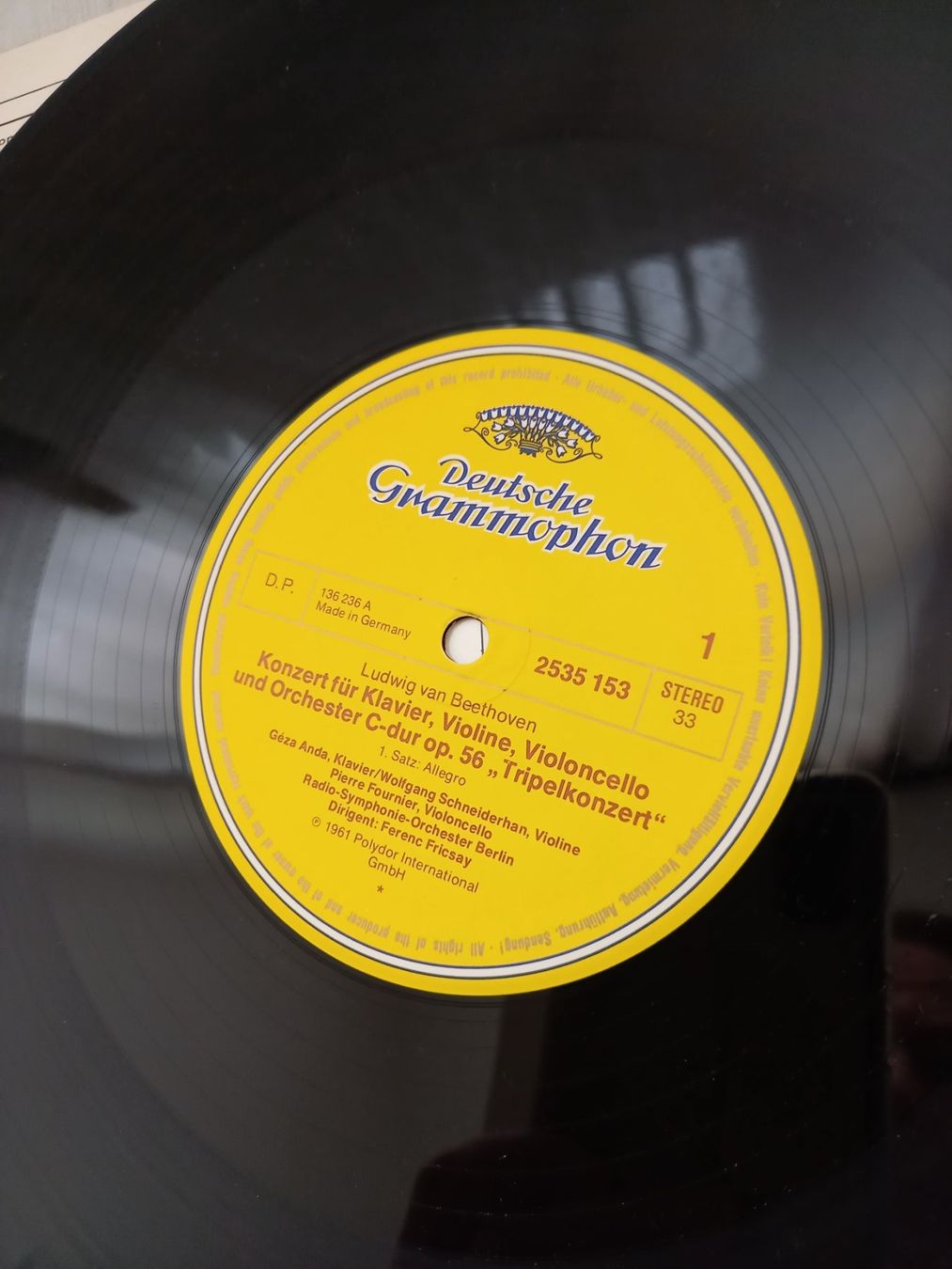Dischi in vinile: KLASSIK-LP "Beethoven - TRIPELKONZERT" – Nuovo (secondo la descrizione) da Binningen venduto da mar_2jlr 7