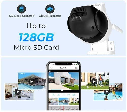 Kamera: DualScreen Outdoor Wlan-Überwachungskamera – Neu und originalverpackt aus Liestal von OMAROSHOP 5
